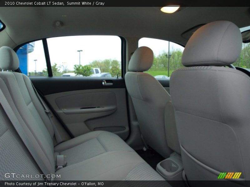 Summit White / Gray 2010 Chevrolet Cobalt LT Sedan