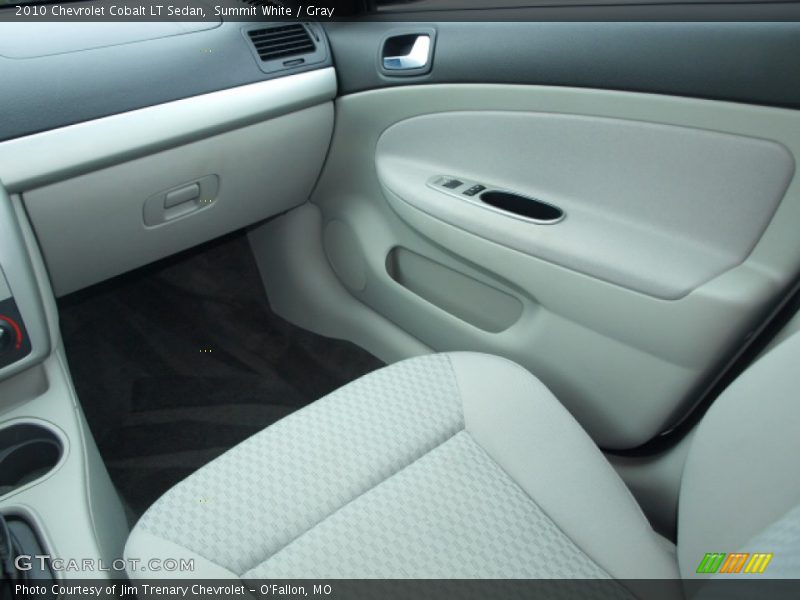 Summit White / Gray 2010 Chevrolet Cobalt LT Sedan