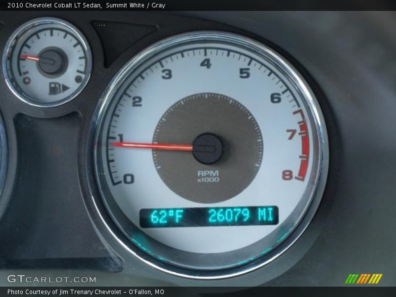 Summit White / Gray 2010 Chevrolet Cobalt LT Sedan