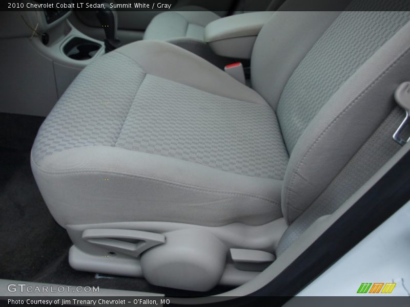 Summit White / Gray 2010 Chevrolet Cobalt LT Sedan