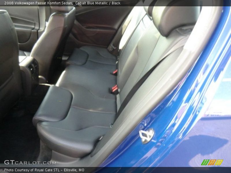 Cobalt Blue Metallic / Black 2008 Volkswagen Passat Komfort Sedan