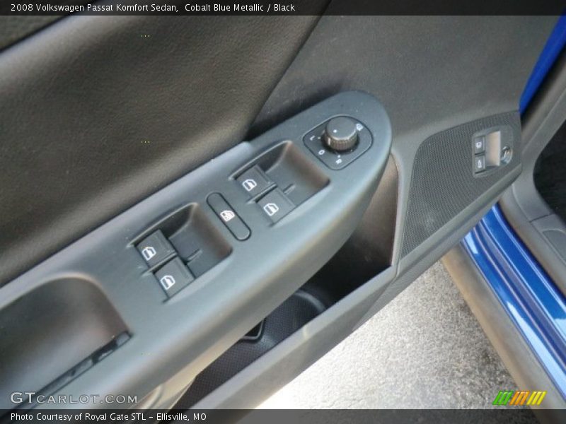 Cobalt Blue Metallic / Black 2008 Volkswagen Passat Komfort Sedan