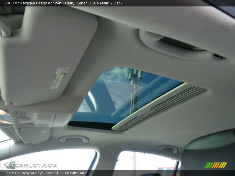 Cobalt Blue Metallic / Black 2008 Volkswagen Passat Komfort Sedan