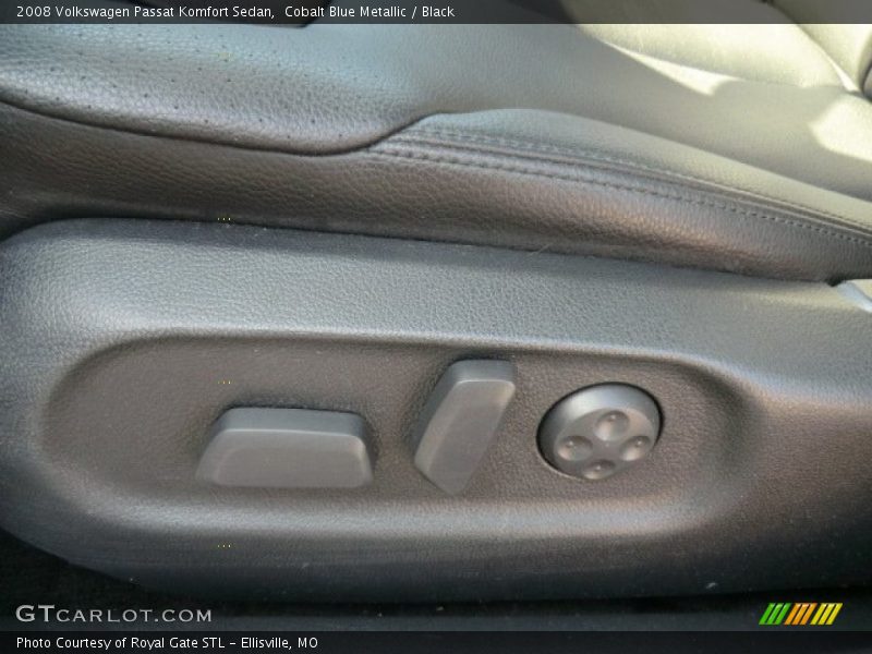 Cobalt Blue Metallic / Black 2008 Volkswagen Passat Komfort Sedan