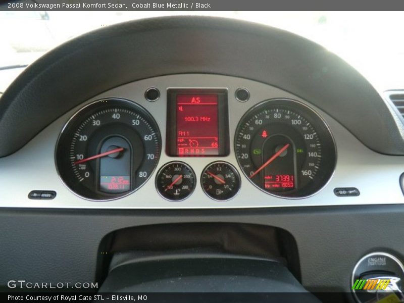  2008 Passat Komfort Sedan Komfort Sedan Gauges