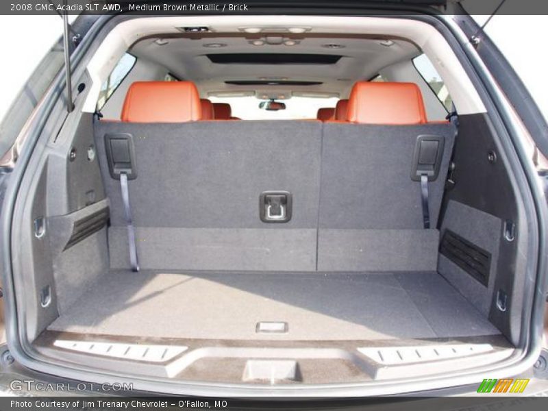 Medium Brown Metallic / Brick 2008 GMC Acadia SLT AWD