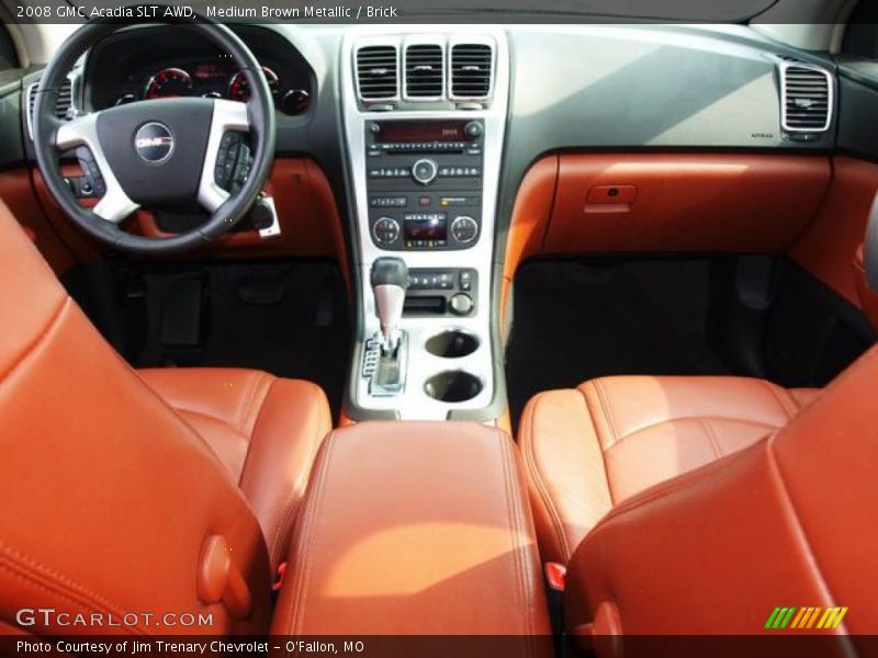  2008 Acadia SLT AWD Brick Interior