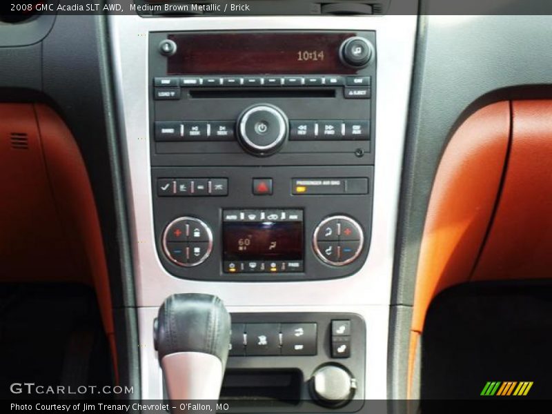 Medium Brown Metallic / Brick 2008 GMC Acadia SLT AWD