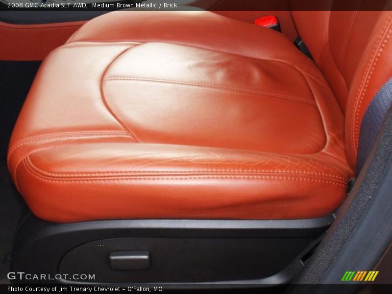 Medium Brown Metallic / Brick 2008 GMC Acadia SLT AWD