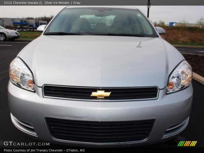 Silver Ice Metallic / Gray 2010 Chevrolet Impala LS