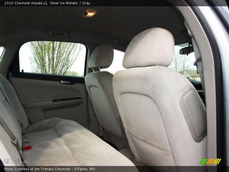 Silver Ice Metallic / Gray 2010 Chevrolet Impala LS