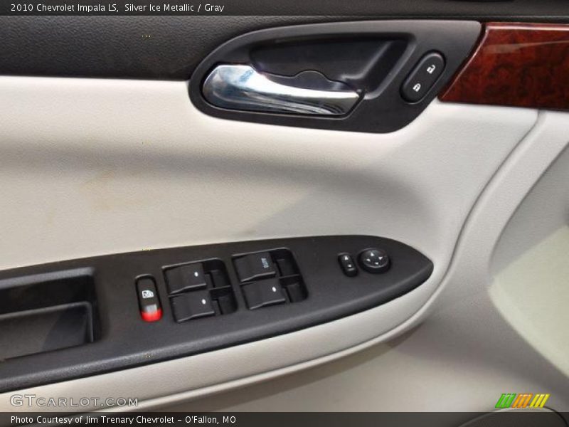 Silver Ice Metallic / Gray 2010 Chevrolet Impala LS