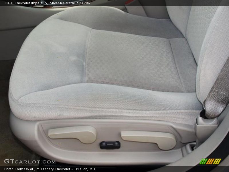 Silver Ice Metallic / Gray 2010 Chevrolet Impala LS