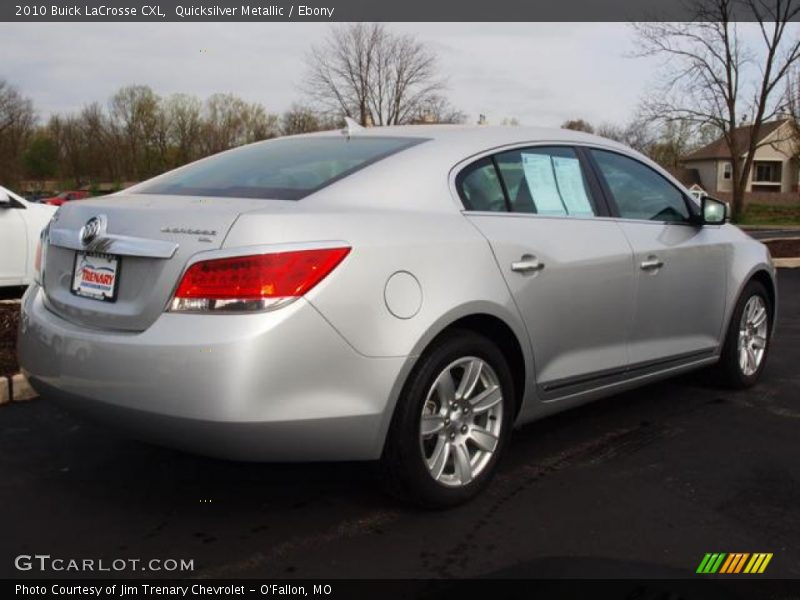 Quicksilver Metallic / Ebony 2010 Buick LaCrosse CXL