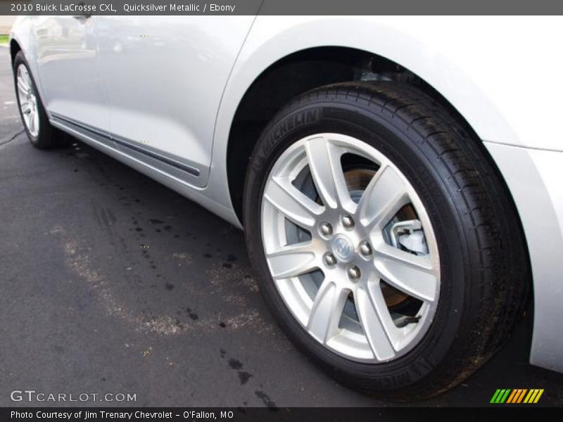 Quicksilver Metallic / Ebony 2010 Buick LaCrosse CXL