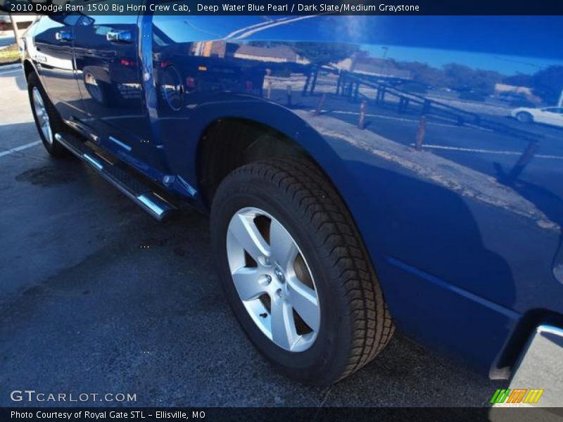 Deep Water Blue Pearl / Dark Slate/Medium Graystone 2010 Dodge Ram 1500 Big Horn Crew Cab