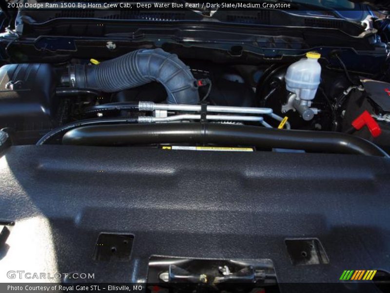 Deep Water Blue Pearl / Dark Slate/Medium Graystone 2010 Dodge Ram 1500 Big Horn Crew Cab