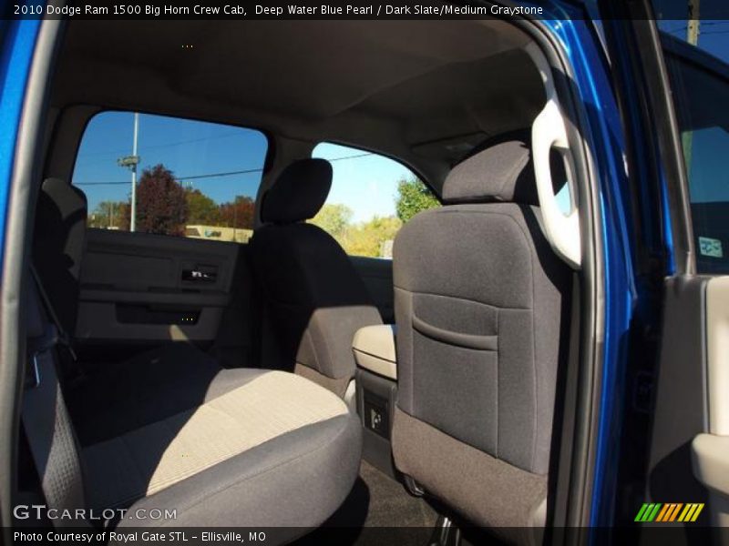 Deep Water Blue Pearl / Dark Slate/Medium Graystone 2010 Dodge Ram 1500 Big Horn Crew Cab