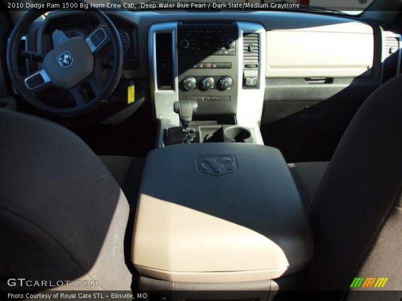 Deep Water Blue Pearl / Dark Slate/Medium Graystone 2010 Dodge Ram 1500 Big Horn Crew Cab