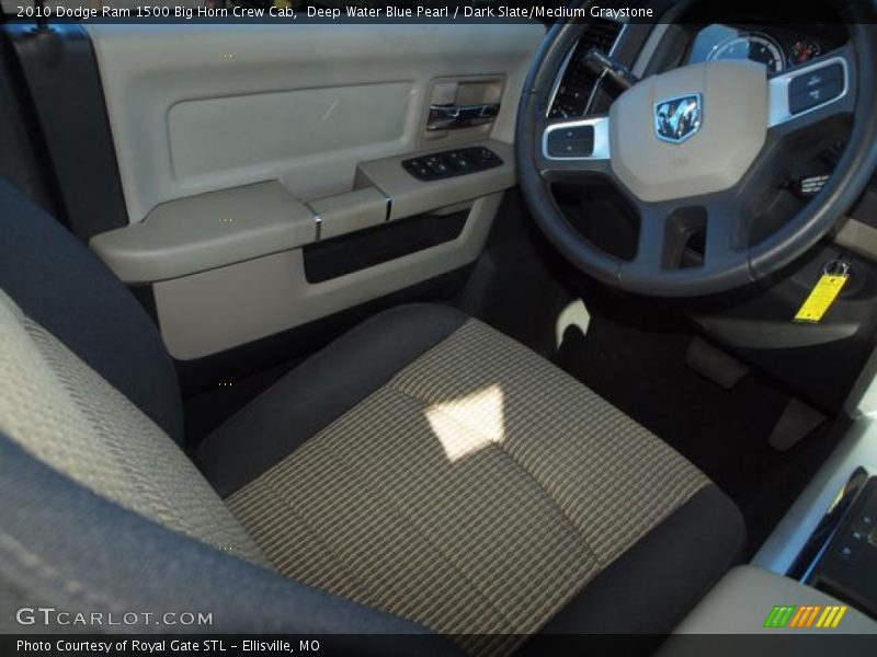 Deep Water Blue Pearl / Dark Slate/Medium Graystone 2010 Dodge Ram 1500 Big Horn Crew Cab