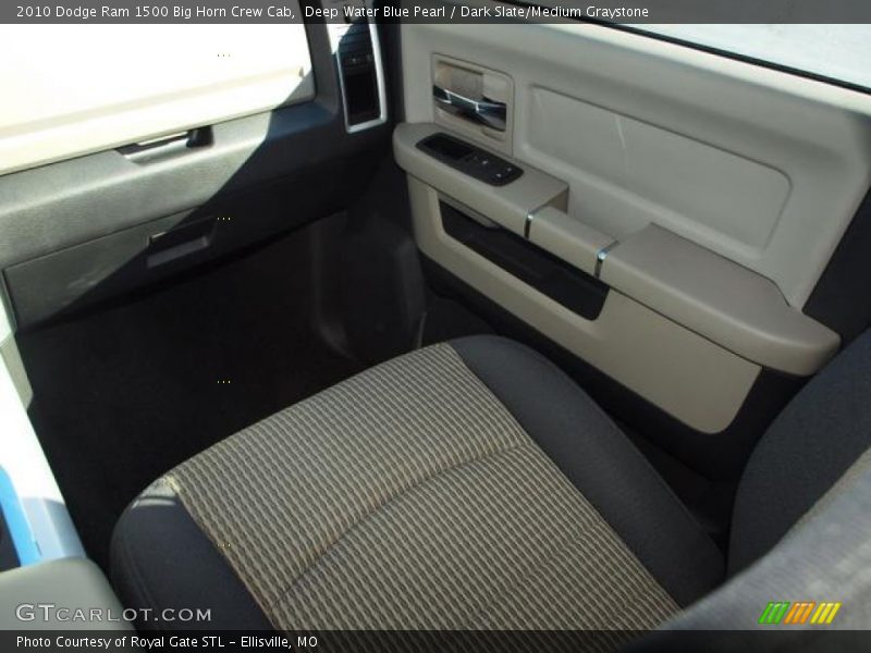 Deep Water Blue Pearl / Dark Slate/Medium Graystone 2010 Dodge Ram 1500 Big Horn Crew Cab