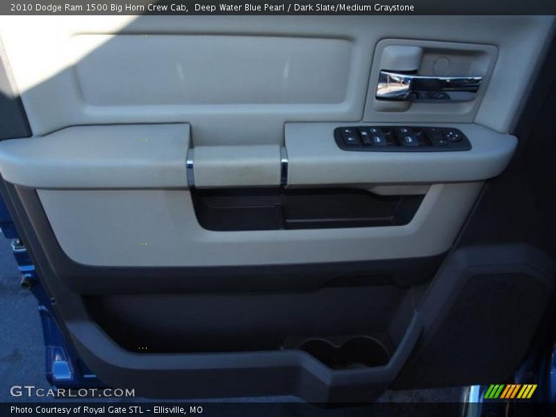 Deep Water Blue Pearl / Dark Slate/Medium Graystone 2010 Dodge Ram 1500 Big Horn Crew Cab