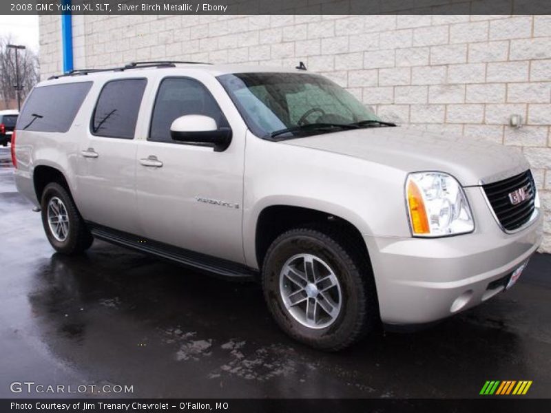 Silver Birch Metallic / Ebony 2008 GMC Yukon XL SLT
