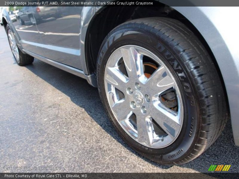 Silver Steel Metallic / Dark Slate Gray/Light Graystone 2009 Dodge Journey R/T AWD