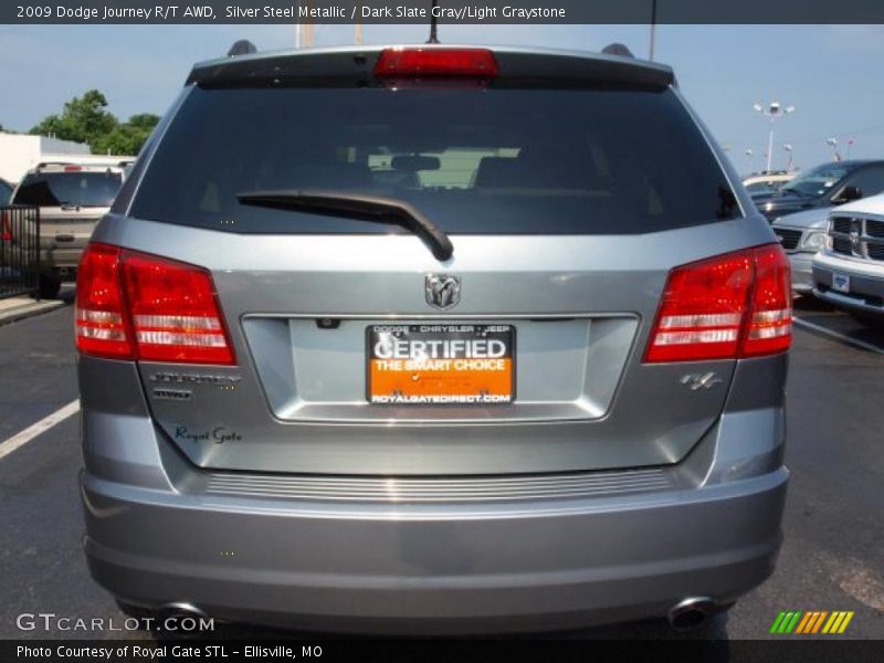 Silver Steel Metallic / Dark Slate Gray/Light Graystone 2009 Dodge Journey R/T AWD