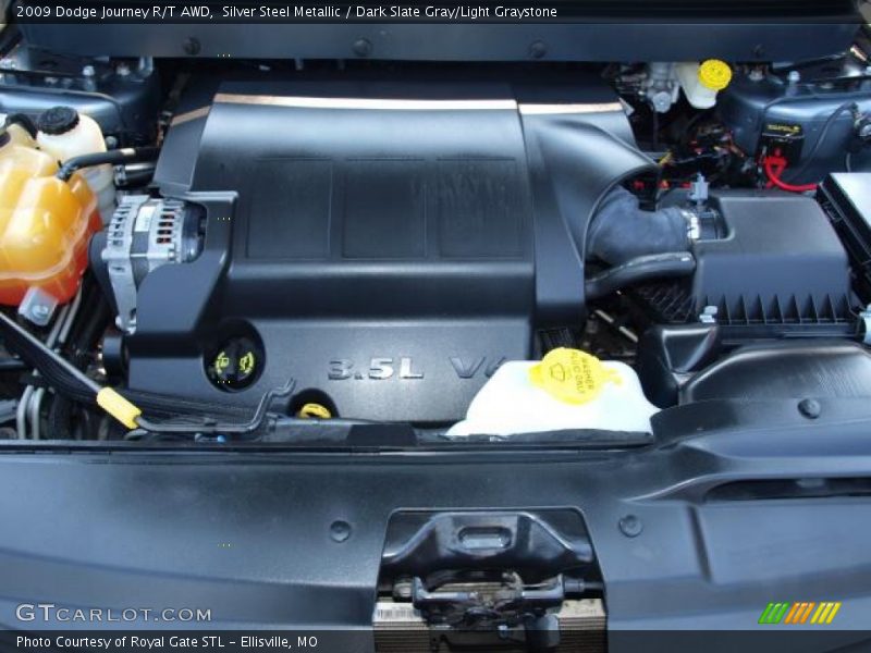 Silver Steel Metallic / Dark Slate Gray/Light Graystone 2009 Dodge Journey R/T AWD