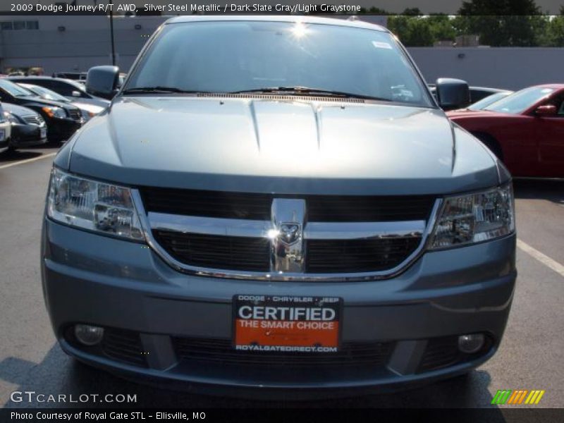 Silver Steel Metallic / Dark Slate Gray/Light Graystone 2009 Dodge Journey R/T AWD