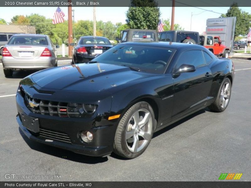 Black / Black 2010 Chevrolet Camaro SS/RS Coupe