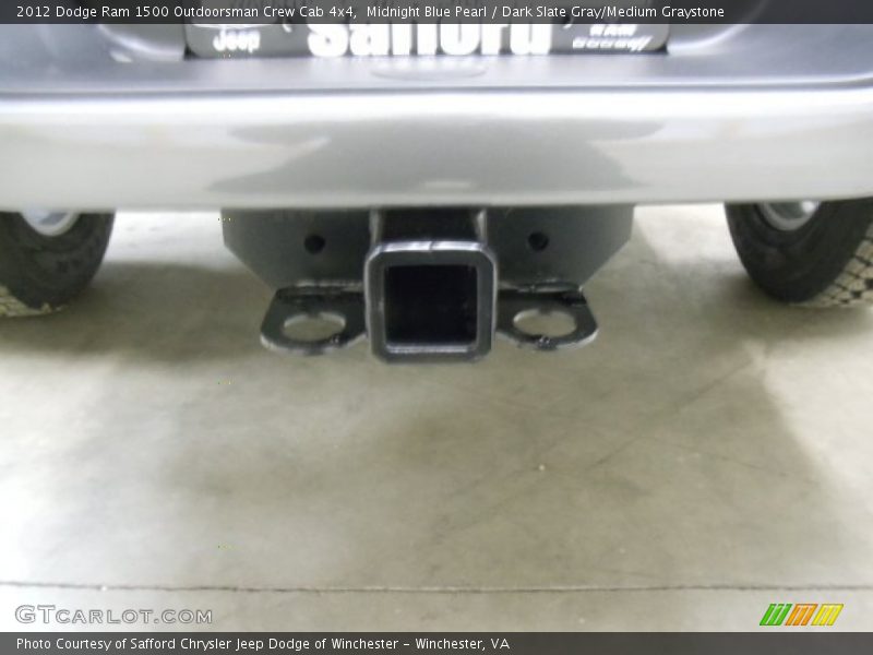 Midnight Blue Pearl / Dark Slate Gray/Medium Graystone 2012 Dodge Ram 1500 Outdoorsman Crew Cab 4x4