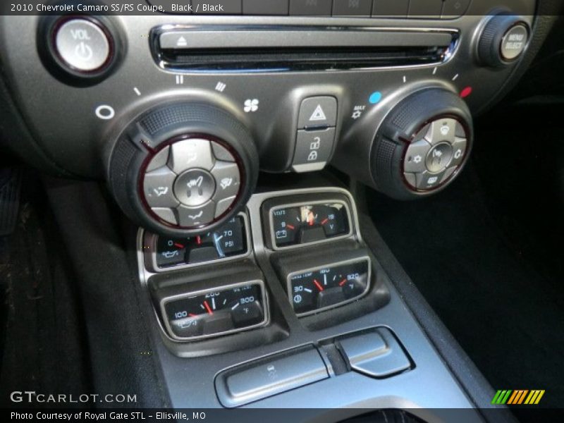 Controls of 2010 Camaro SS/RS Coupe