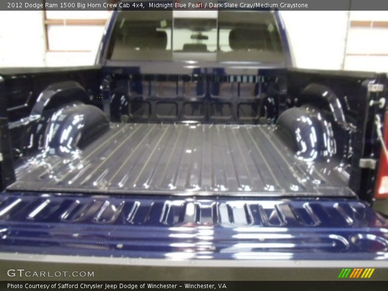 Midnight Blue Pearl / Dark Slate Gray/Medium Graystone 2012 Dodge Ram 1500 Big Horn Crew Cab 4x4