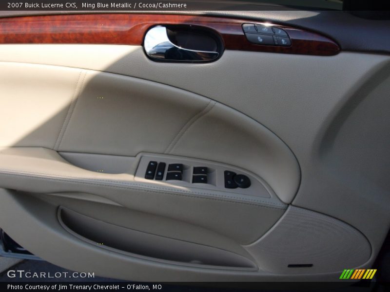 Ming Blue Metallic / Cocoa/Cashmere 2007 Buick Lucerne CXS