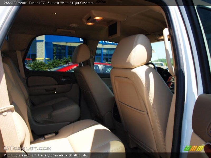 Summit White / Light Cashmere 2009 Chevrolet Tahoe LTZ
