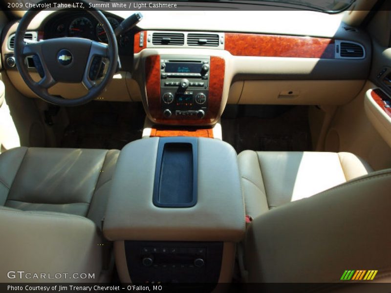 Summit White / Light Cashmere 2009 Chevrolet Tahoe LTZ