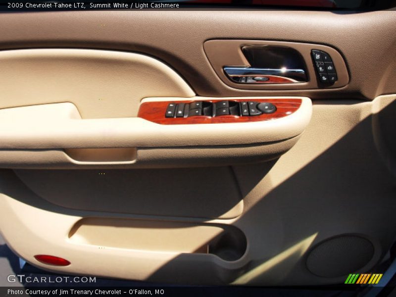 Summit White / Light Cashmere 2009 Chevrolet Tahoe LTZ