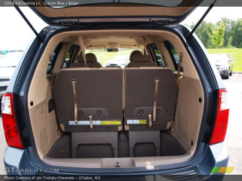 Glacier Blue / Beige 2009 Kia Sedona LX