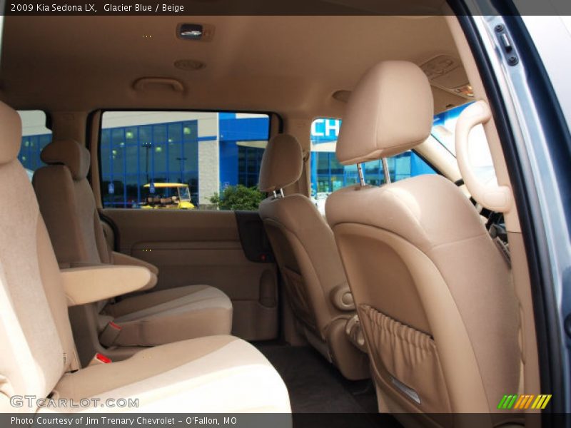 Glacier Blue / Beige 2009 Kia Sedona LX