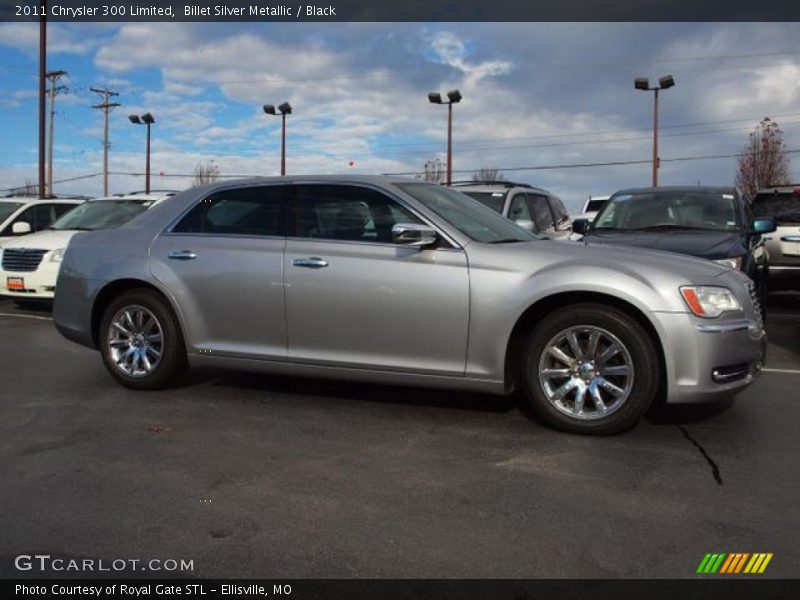 Billet Silver Metallic / Black 2011 Chrysler 300 Limited
