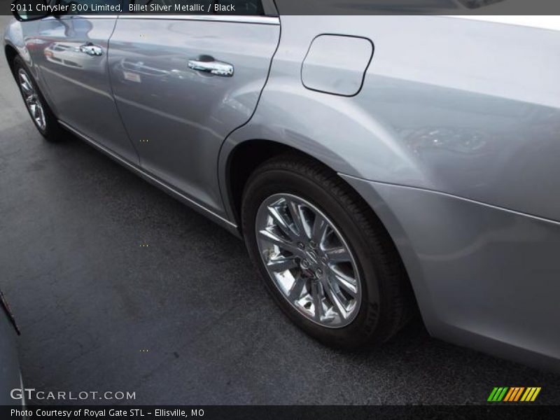 Billet Silver Metallic / Black 2011 Chrysler 300 Limited