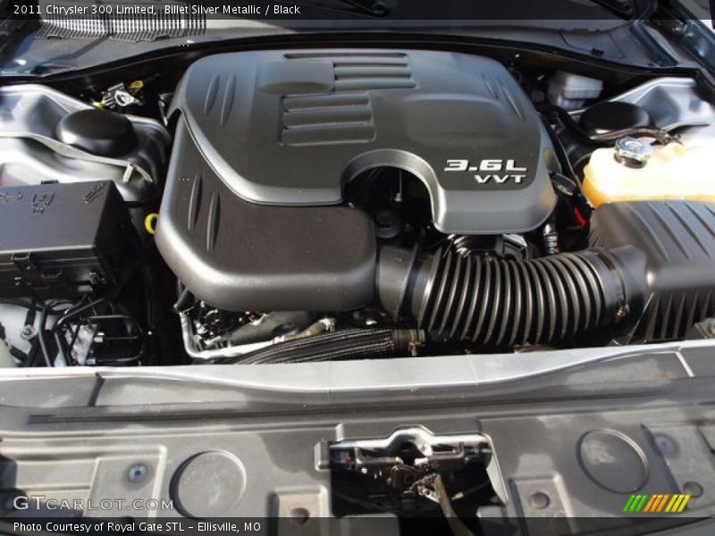 Billet Silver Metallic / Black 2011 Chrysler 300 Limited