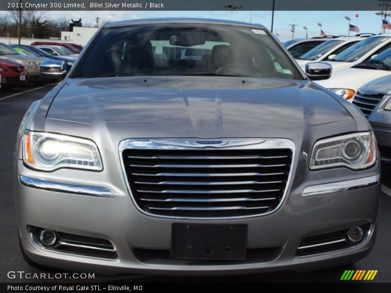 Billet Silver Metallic / Black 2011 Chrysler 300 Limited
