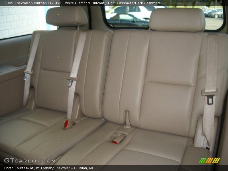 White Diamond Tintcoat / Light Cashmere/Dark Cashmere 2009 Chevrolet Suburban LTZ 4x4