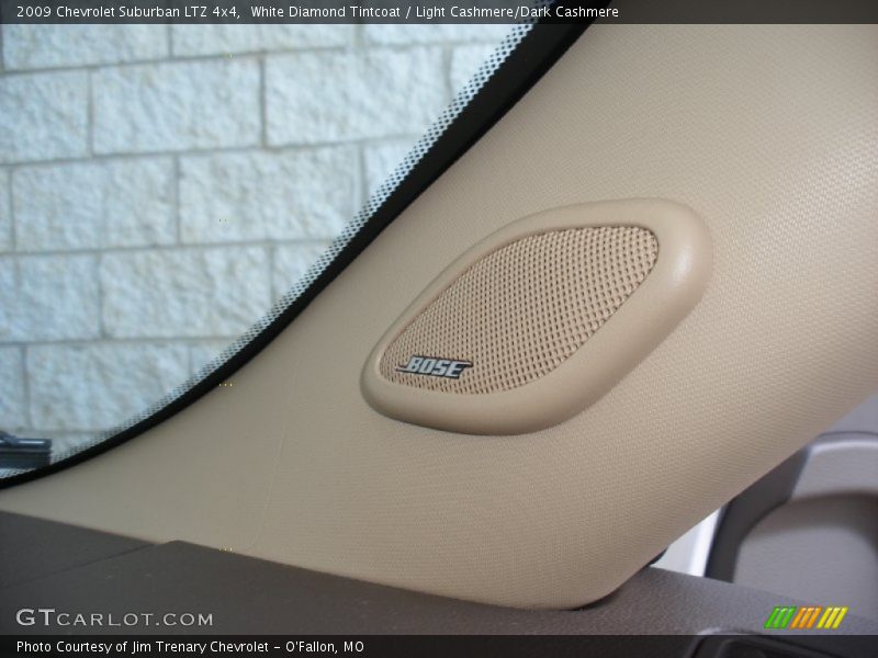 White Diamond Tintcoat / Light Cashmere/Dark Cashmere 2009 Chevrolet Suburban LTZ 4x4