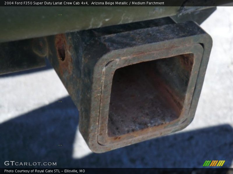 Arizona Beige Metallic / Medium Parchment 2004 Ford F350 Super Duty Lariat Crew Cab 4x4