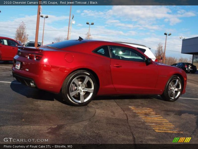 Red Jewel Tintcoat / Black 2010 Chevrolet Camaro SS/RS Coupe