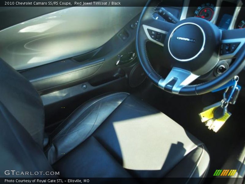 Red Jewel Tintcoat / Black 2010 Chevrolet Camaro SS/RS Coupe
